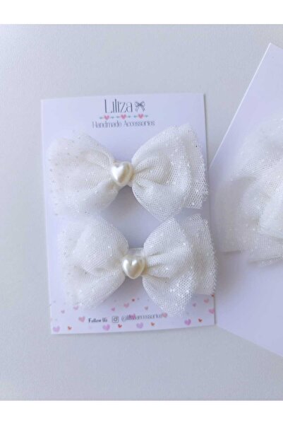 Liliza Accessories Pırıltılı Tü Kalpli 2li Çocuk Klips Toka Seti - Mezuniyet ...