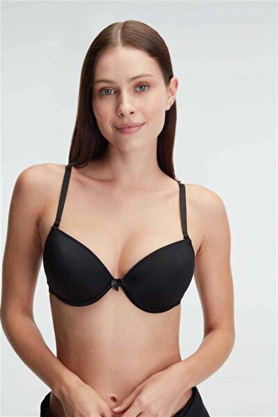 Generic Brand Sutien tip tricou clasic, cu susținere, căptușit, cu bretele de...