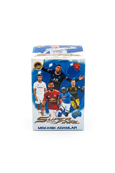 shop Süper Final Mekanik Adamlar En Son Sezon Futbolcu Kartları 150 Paket 3lü...