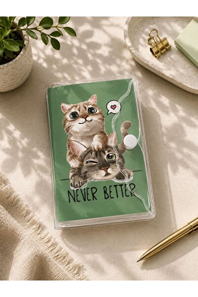 4nio ZELENA K mačka TRODJELNA NOTEBOOK