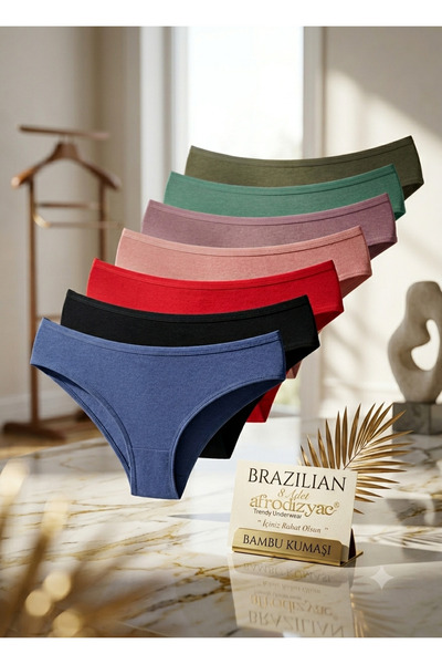 Afrodizyac 7'li Brazilian Bambu Slip (Extra Yumuşak Ve Esnek)
