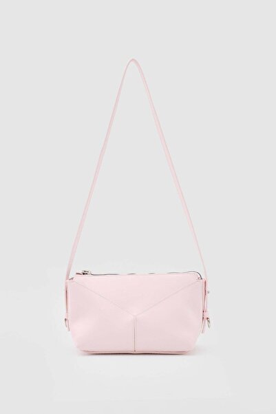 Shule Bags Miri City Omuz Çantası Sakura Pembe