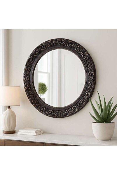 PAN HOME Alex Wall Mirror 66x66x3.8cm - Gold