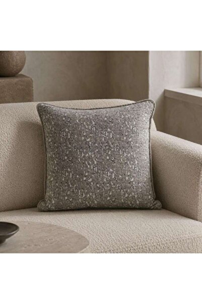 PAN HOME Atlanta Abstract Down Alternative Filled Cushion 55x55cm-moonrock