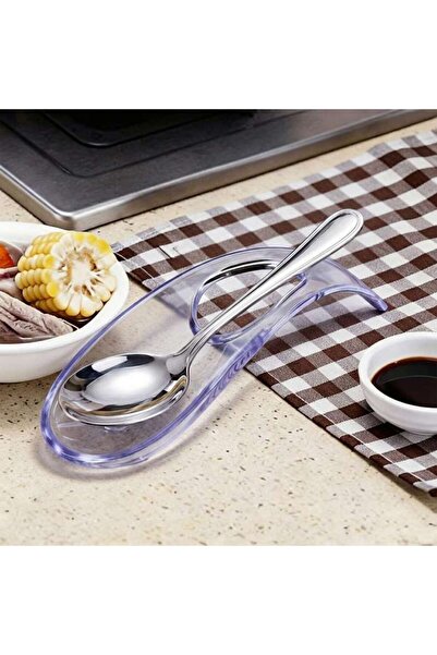 PAN HOME Crysta Spoon Rest 25x11x5cm -clear