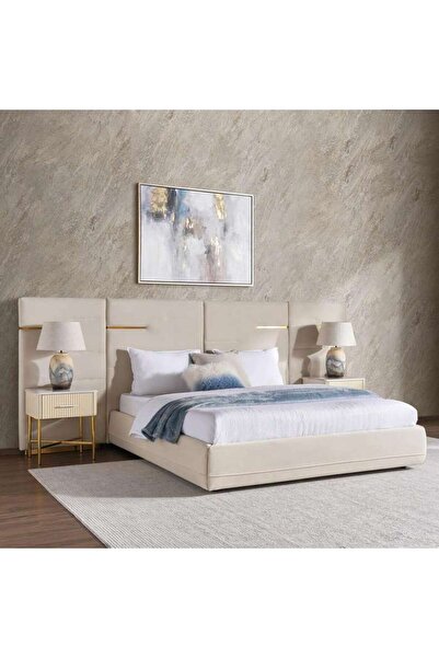 PAN HOME سرير جولييت كينج 180×200 - بيج
