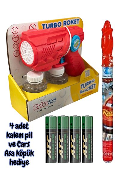 Pofika Turbo Rocket Pilli Seri Otomatik Işıklı Köpük Tabancası 2 Adet 100 Ml ...