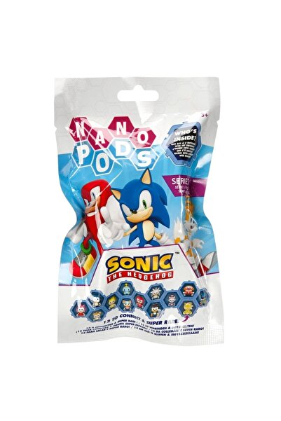 TOYFEST WIB Sonic Hedgehog - Sonic Kirpi Nano Pods Blind Bag Sürpriz Figür - ...