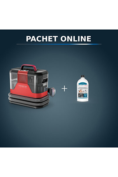 Rowenta Aspirator pentru tapițerie Clean IT Hot & Cold IN7020F0 și detergent ...