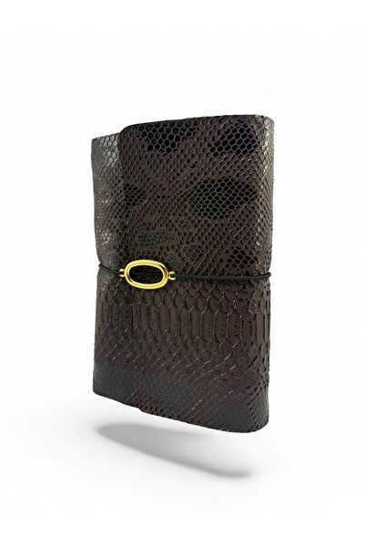 rawlab Yılan Desen A5 Defter Kılıfı & Organizer – Unisex Notebook Koruyucu Kılıf