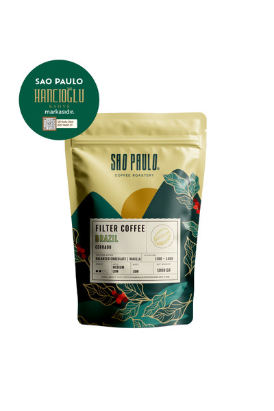 Brazil Filtre Kahve 1000 Gram - Hancıoğlu Kahve