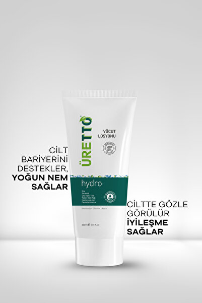 TTO Vücut Losyonu Yoğun Nemlendirici 200 ml Üreli Üretto Hydro Günlük Vücut Bakımı