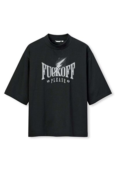 buzagi tasarım ürünleri Urban Streetwear Digital Print Oversize Black Unisex ...