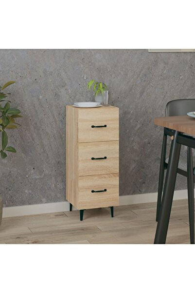 Concept Servantă, stejar sonoma, 34,5x34x90 cm, lemn compozit