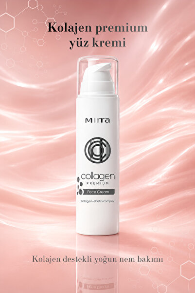 Mirra Collagen Premium Face Cream / Kolojenli Yaşlanma ve Kırışıklık karşıtı ...