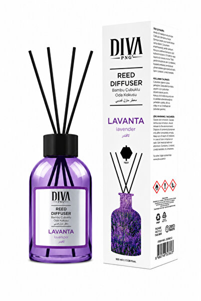DİVA LAVANDĂ odorizant cu bețișoare 100ml