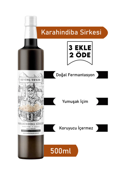 Sevinç Teyze Hindiba Sirkesi, Karahindiba Sirkesi Doğal Fermantasyon Dandelio...