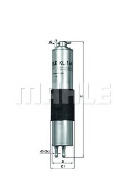 Mahle Original Filtru de combustibil KL 149