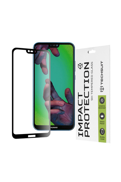 Techsuit Folie de protecție pentru Huawei P20 Lite - Techsuit 111D Full Cover...