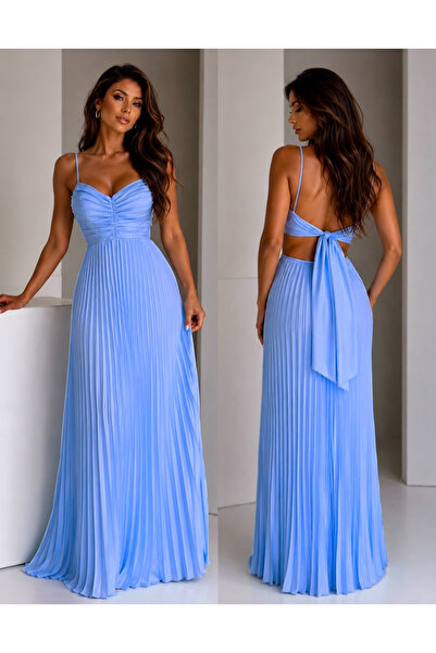 Pretty Rochie cu pliuri si cu spatele gol