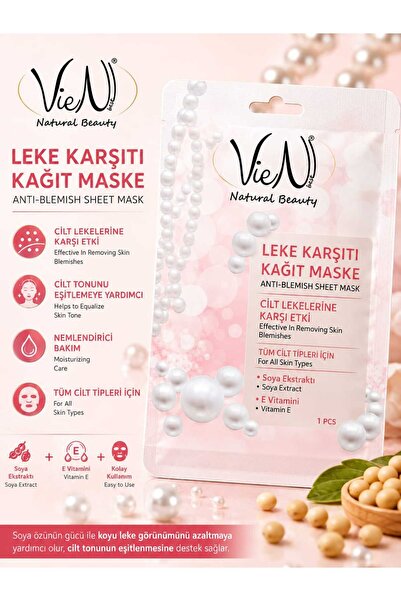 Vien Paper Face Mask Anti-Blemish Black N. 25 gr