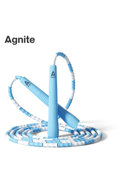 Agnite Boncuklu Atlama İpi Sayaçsız Dayanıklı Karışık
