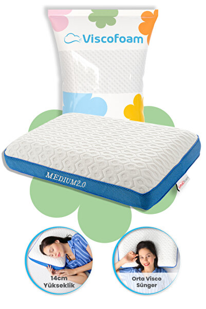 Viscofoam Ergofoam Galaxy Motion Ortopedik Yastık Orta Sert Visco Yastık Medium 2.0