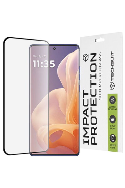 Techsuit Folie pentru Motorola Moto G85 - 111D Full Cover / Sticlă cu adeziv ...