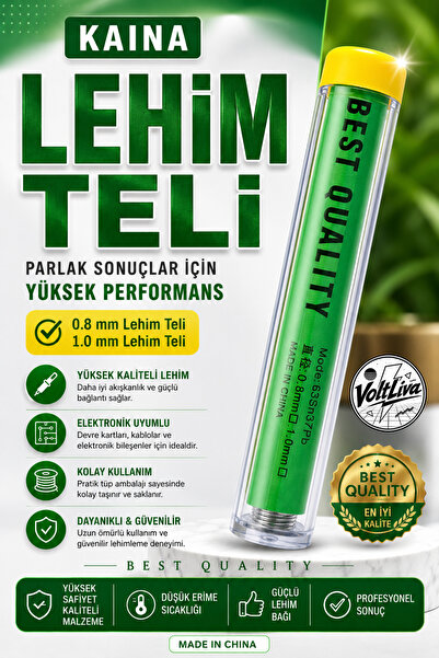VoltLiva Kaina Lehim Teli 1mm