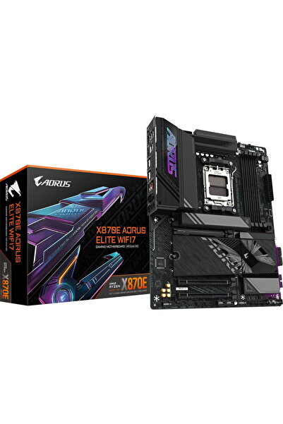Gigabyte X870E AORUS ELITE WIFI7, AMD X870E, Socket AM5, ATX