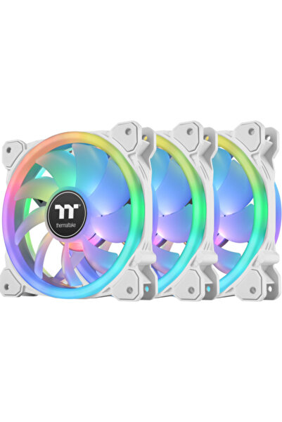 THERMALTAKE TT Premium Snow White Swafan 14 RGB, 140 mm, 3 bucăți