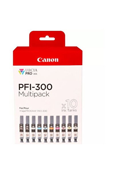 Canon PFI-300 Multipack MBK/PBK/C/M/Y/PC/PM/R/GY/CO
