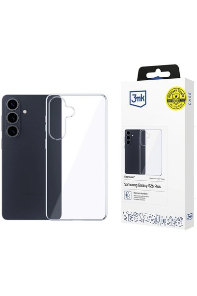 3MK Θήκη για Samsung Galaxy S26 Plus - Διαφανής Θήκη - Διαφανές