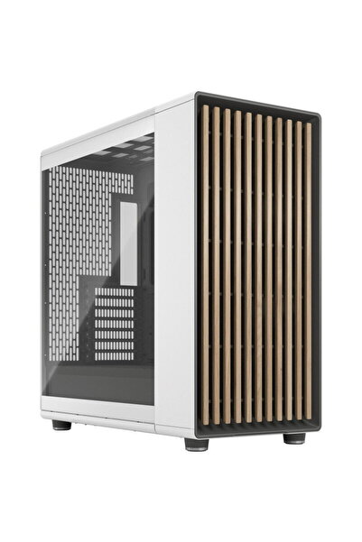 Fractal Design North XL RC Alb cretă TG Nuanță transparentă Fara sursă