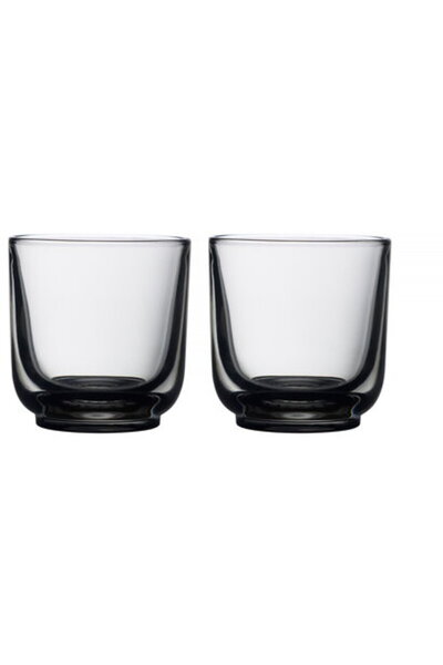 Fellow - set of two glass Pirch Cappuccino 190 ml - Smoke