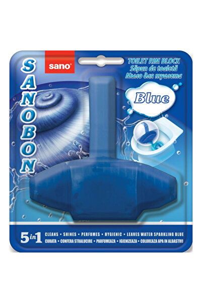 Sano Odorizant solid pt. vasul toaletei, Bon Blue 5 in 1