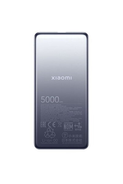 Xiaomi Power Bank Ultra Slim 5000 mAh 20W Fast Charge Albastru