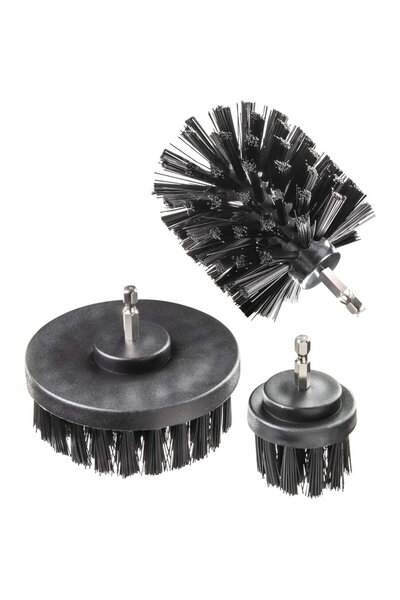Raider Set 3 perii curatare pentru bormasina HEX 1/4