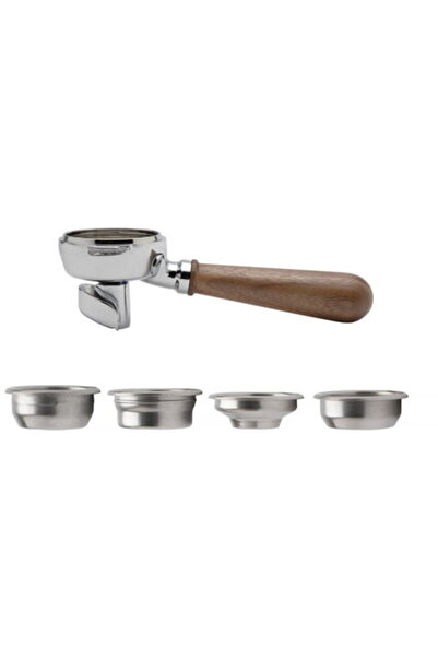 Lelit - PLA582W 58mm 2-ways Portafilter with Wooden Handle