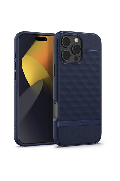 Spigen Caseology Parallax MagSafe, albastru miez de noapte - iPhone 16 Pro