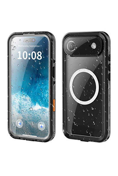 ShellBox Θήκη iPhone 17 Air - Αδιάβροχη Θήκη IP68 - Μαύρη