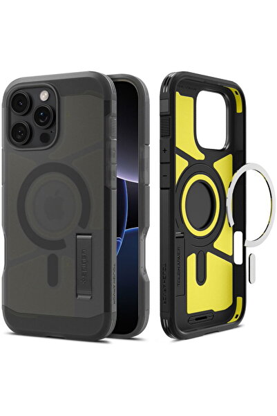 Spigen Husa pentru iPhone 16 Pro Max - Tough Armor MagSafe - Frost Black