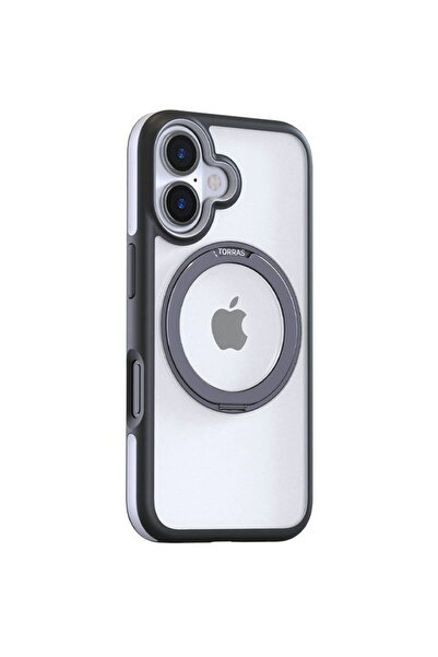 TORRAS Θήκη Ostand R Fusion για iPhone 16 Plus (Μαύρο)