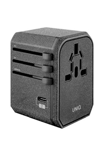 uniq 2x USB-A + 1x USB-C PD QC3.0 33W 3A Gri