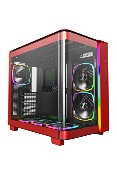 MONTECH Carcasa PC KING 95 PRO Midi-Tower, Tempered Glass, ARGB, Fara sursa, ...