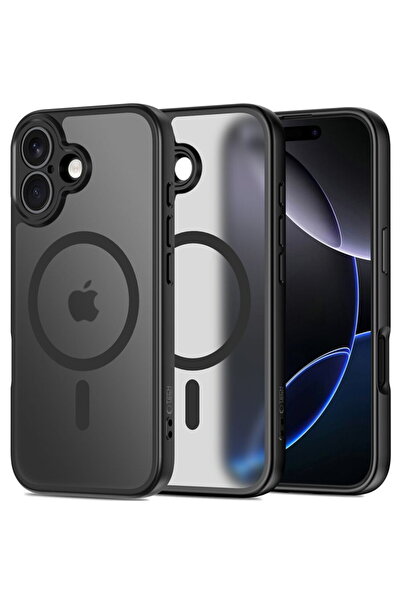 Tech-Protect Θήκη BasicMag για iPhone 17, συμβατή με MagSafe, μαύρο ματ