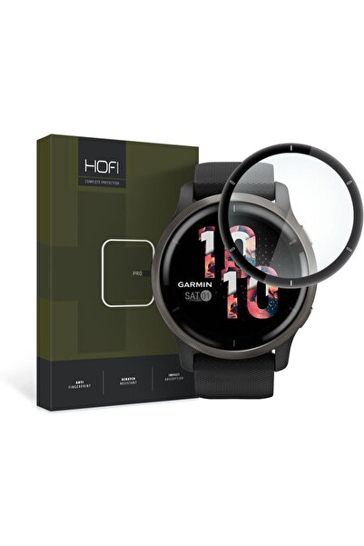 HOFI HYBRID PRO+ GARMIN VENU 2 BLACK HYBRID GLASS