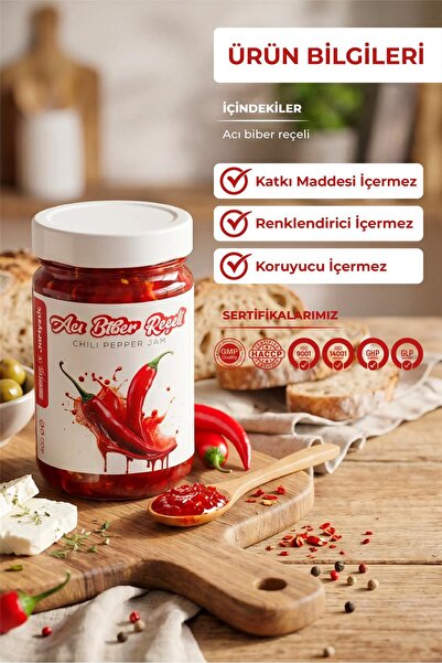 Kocaseyit Yöresel Acı Biber Reçeli 400 gr