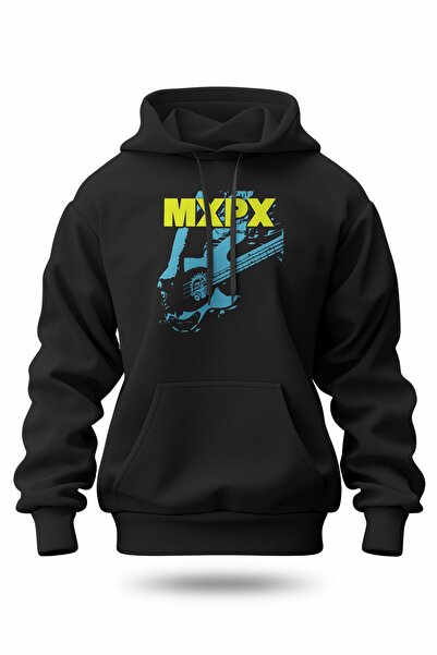 buzagi tasarım ürünleri سويت شيرت بقلنسوة للجنسين بطباعة رقمية من Mxpx