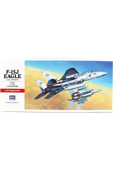 Hasegawa C7 1337 1/72 Ölçek, F-15J Eagle, Savaş Uçağı Plastik Model Kiti